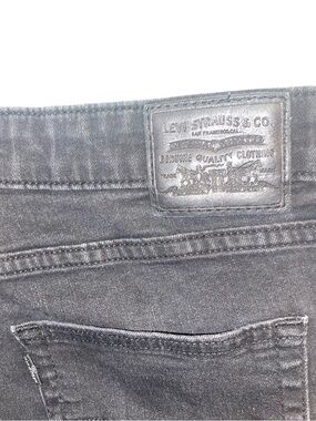 Levi's Men's Gray Slim Jeans - Washed Gray Denim